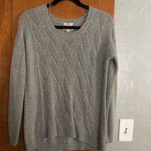 Gray sweater